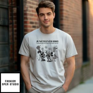 Mickey Juneteenth 1993 Celebrating Black Freedom With A Bang T-Shirt