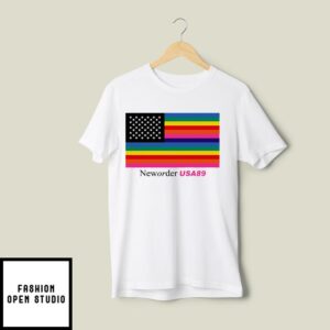 New Order USA 89 Pride Flag T-Shirt