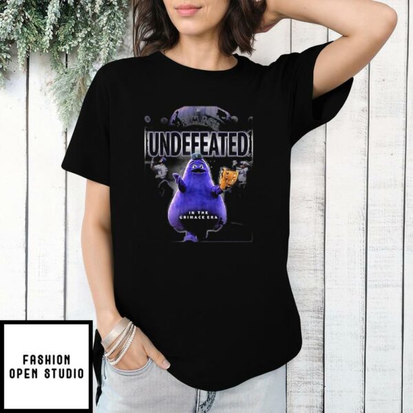 New York Mets Undefeated In The Grimace Era T-Shirt