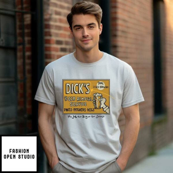 Personalized Beer Removal Service Pints Pitchers Kegs T-Shirt