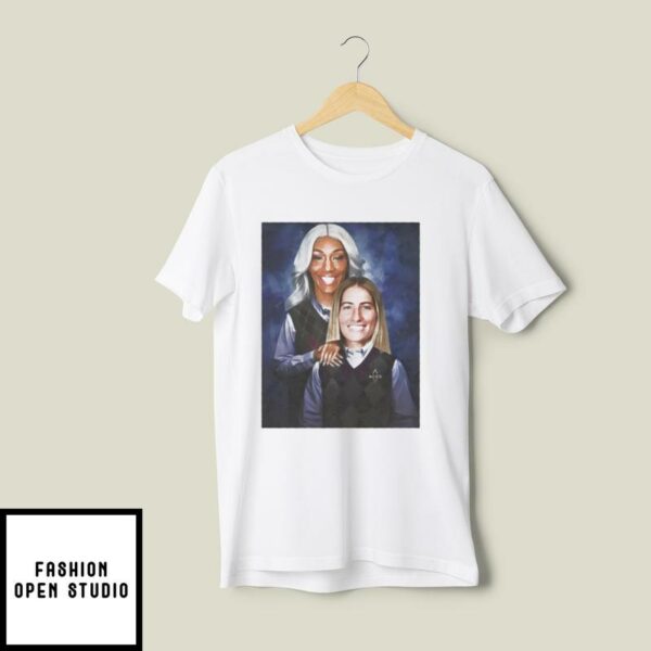 Step Sisters A’ja Wilson And Kate Martin T-Shirt