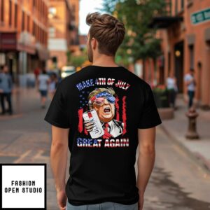 Trump Michelob Ultra Make 4th of July Great Again T Shirt 2