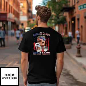 Trump Miller Lite Make 4th of July Great Again T-Shirt