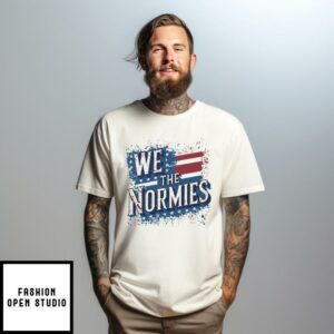 We The Normies American Flag T-Shirt