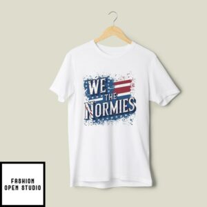 We The Normies American Flag T-Shirt