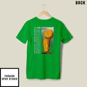 2024 Natinal Basketball Assciation Celtics Champions T Shirt 3