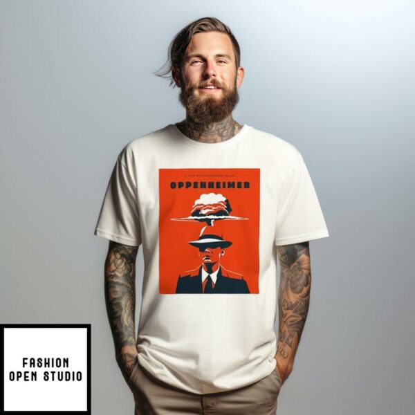 A Film By Christopher Nolan Oppenheimer T-Shirt