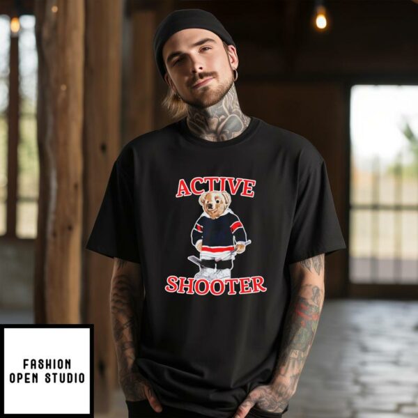 Active Shooter Hockey T-Shirt