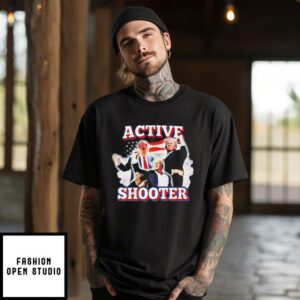 Active Shooter Trump T-Shirt