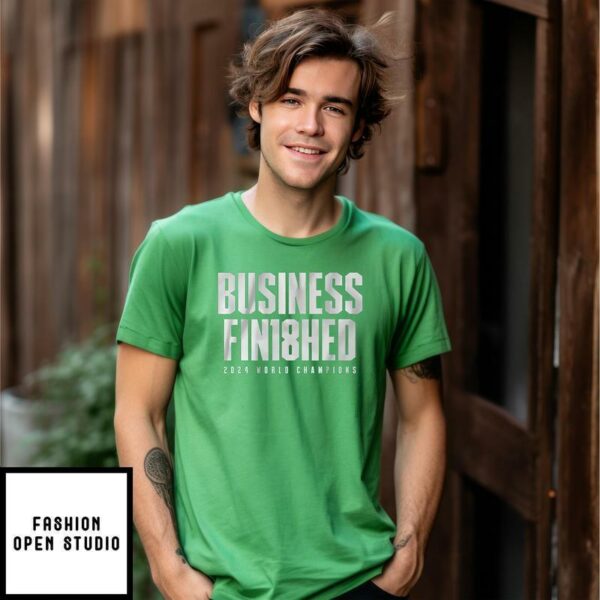 Boston Basketball Business Finished T-Shirt