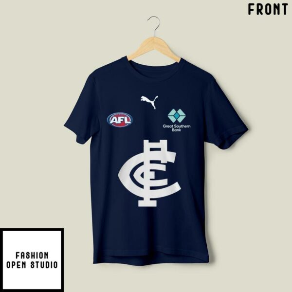 Carlton Blues Football Club Home Of Mighty Blues T-Shirt