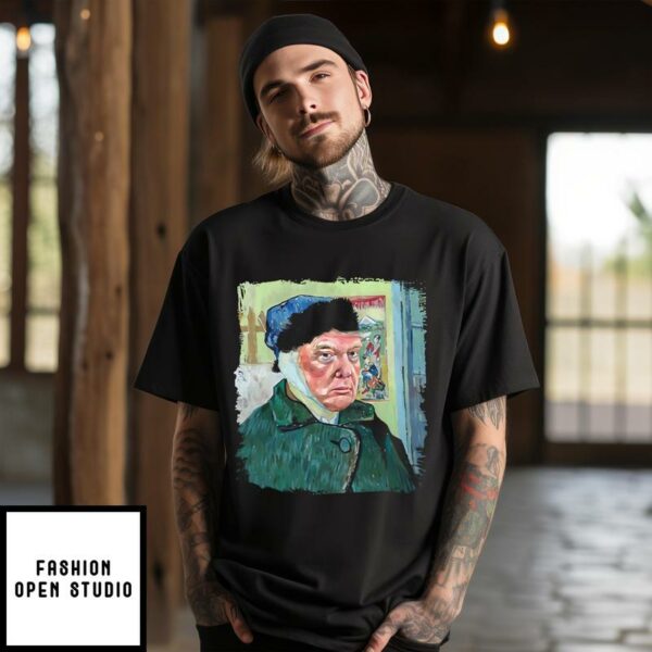 Donald Van Gogh Trump T-Shirt Self-Portrait With Bandaged Ear