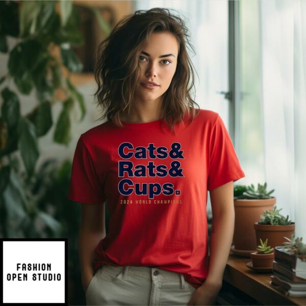 Florida Hockey Cats & Rats & Cups T-Shirt