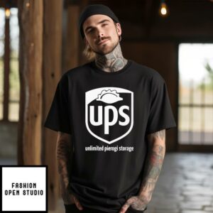 Funny UPS Shipping Unlimited Pierogi Storage T-Shirt