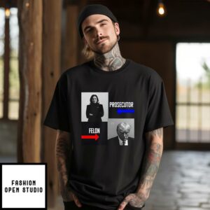 Harris Prosecutor Vs Trump Felon T-Shirt