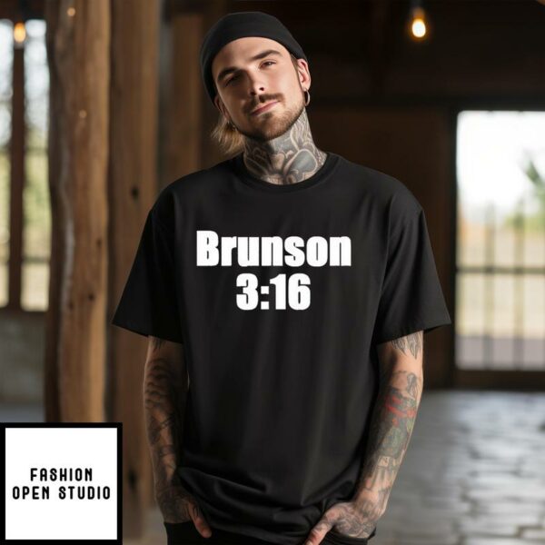 Joe Rogan Brunson 316 T-Shirt