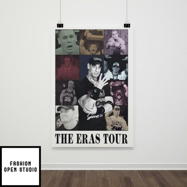 John Cena The Eras Tour Poster