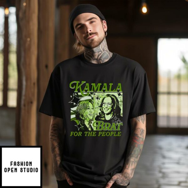 Kamala Brat For The People T-Shirt