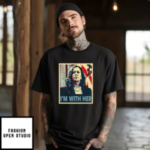 Kamala Harris For President I’m With Her 2024 T-Shirt