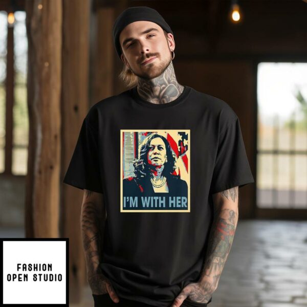 Kamala Harris For President I’m With Her 2024 T-Shirt