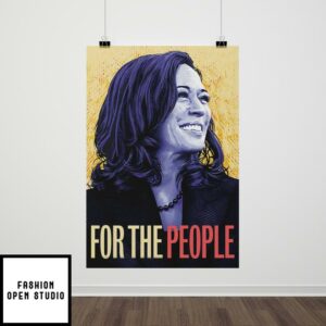 Kamala Harris For The People Poster