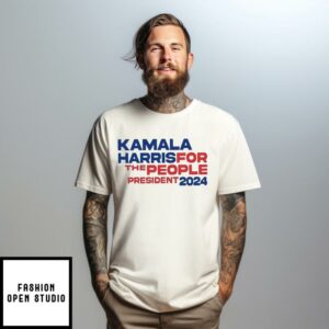 Kamala Harris For The People President 2024 T-Shirt