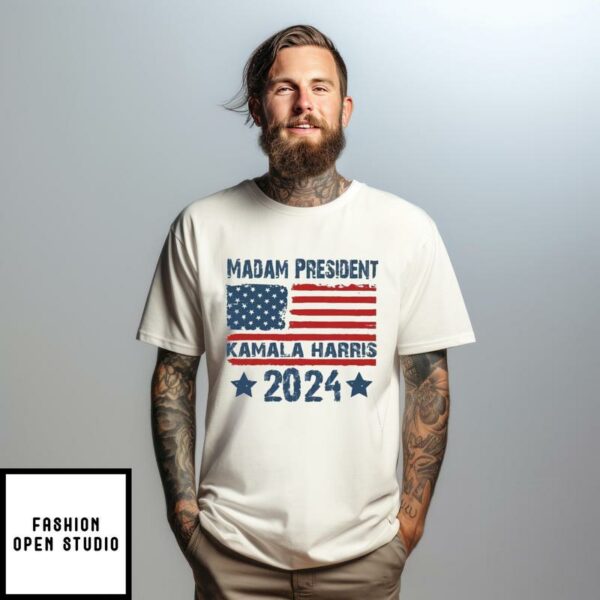 Madam President Kamala Harris 2024 T-Shirt