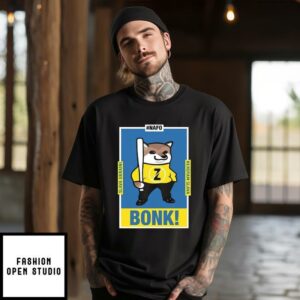 Nafo Bonk Slava Ukraini Heroyam Slava T-Shirt