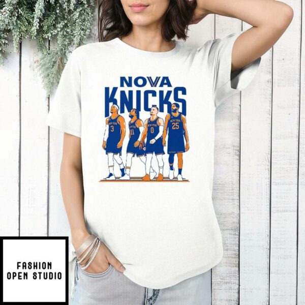 Nova Knicks Villanova And New York Knicks T-Shirt