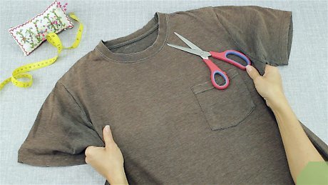 Step 2 Cutting the Shirt