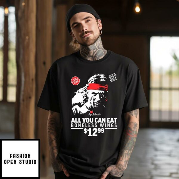 The Deer Hunter x Applebee’s All You Can Eat Boneless Wings 12.99 T-Shirt