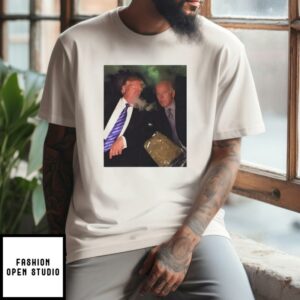 Trump And Biden Smoking Weed T-Shirt