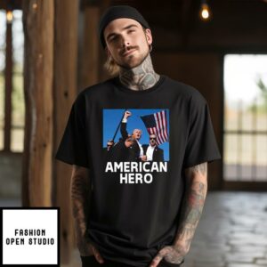 Trump Assassination Attempt American Hero T-Shirt