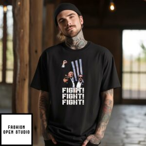 Trump Shooting Fight Fight Fight T-Shirt