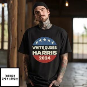 White Dudes For Harris Kamala 2024 T-Shirt