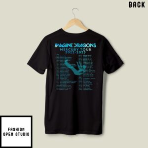 2023 Tour Imagine Dragons Mercury T Shirt 4