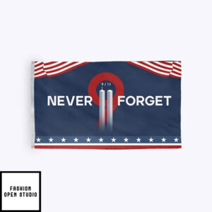 9-11 Never Forget Flag