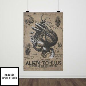 Alien Romulus In Space No One Can Hear You Poster