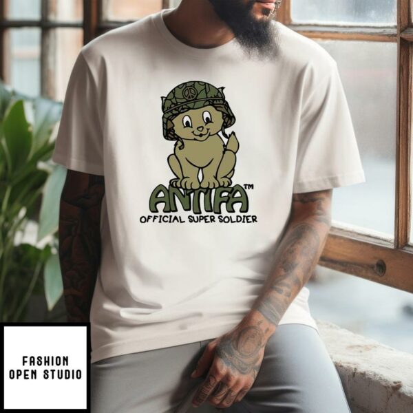 Antifa Official Super Soldier T-Shirt