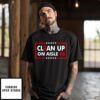 Clean Up On Aisle 46 T-Shirt Anti Biden  T-Shirt At Low Price