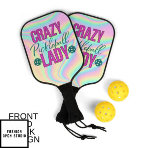 Crazy Pickleball Lady Pickleballl Kit