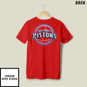 Dan Campbell Detroit Pistons T Shirt 3