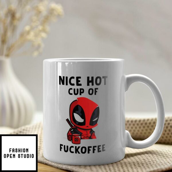 Dead-pool Mug Nice Hot Cup Of Fuckoffee Mug