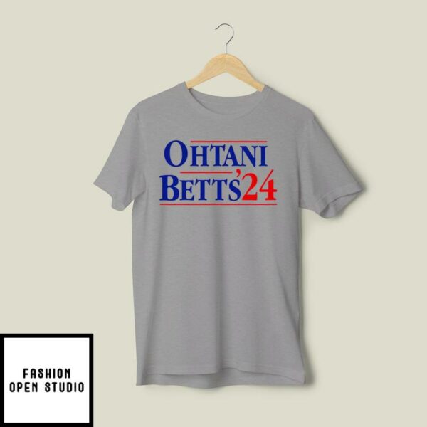 Dodgers Shohei Ohtani And Mookie Betts 2024 T-Shirt