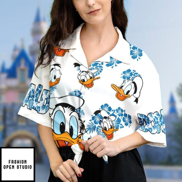 Donald Duck Hawaiian Shirt