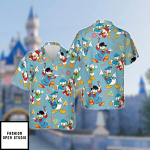 Ducktales Donald Duck Summer Hawaiian Shirt