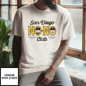 Dylan Cease Joe Musgrove San Diego No-No Club T-Shirt