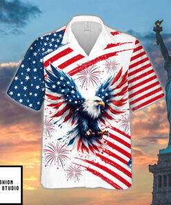 Eagle 4th Of July Hawaiian Shirt 2