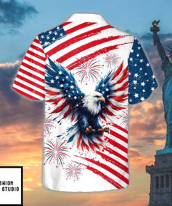 Eagle 4th Of July Hawaiian Shirt 3