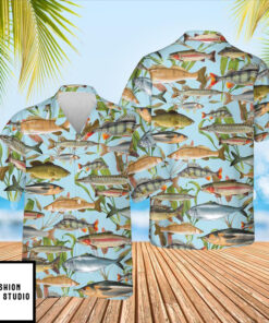 Fish Hawaiian Shirt